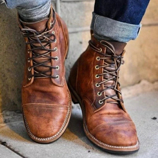 Alex - Botas de piel premium para hombre